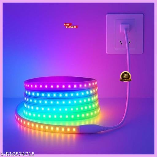 “RGB Waterproof LED Strip Lights | Aesthetic Room Glow Setup 🔥”
