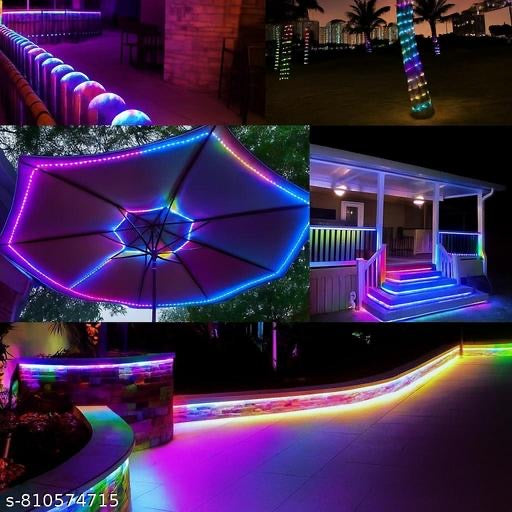 “RGB Waterproof LED Strip Lights | Aesthetic Room Glow Setup 🔥”